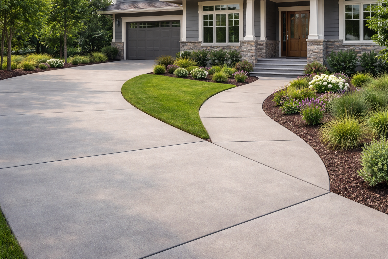 Driveways & Walkways - COA Concrete